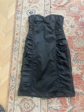Vintage Nanette Lepore Black Ruffled Sheath Dress - Mint Condition!!